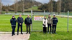 Cascia, l&rsquo;area di atterraggio per Nibbio diventa operativa anche di notte