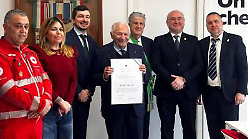 Croce Rossa Italiana conferisce il Diploma al Merito a Mogol: &ldquo;Per l&rsquo;alto contributo offerto alla vita culturale e civile del Paese"