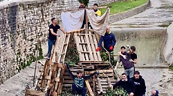 I focaroni di San Giuseppe pronti a illuminare la citt&agrave;