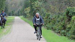 Via al percorso cicloturistico: ecco le Vie della Pietra Bianca
