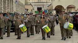 Alpini a Cascia ricordo della Medaglia d'oro al valore militare Novenio Bucchi