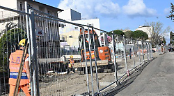 Lavori del Metrobus, scatta il senso unico alternato 