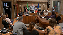 Il consiglio comunale aperto: &ldquo;Teatro Verdi: 60 operai lavorano ogni giorno, il cantiere &egrave; al 60%&rdquo; 