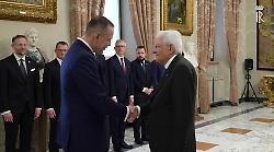 Mattarella incontra il presidente della Polonia Nawrocki