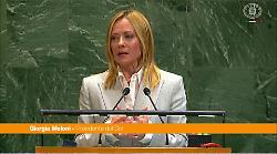 Onu, Meloni "Serve un nuovo modello di cooperazione"