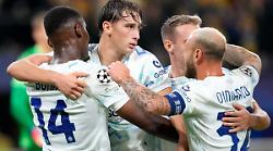 Pazza e bella Inter, poker in Champions sul campo dell'Union SG