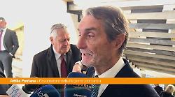 Milano-Cortina, Fontana "I lavori procedono bene, siamo tranquilli"