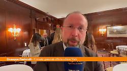NY, il console generale Pastorelli "Obiettivo far conoscere di pi&ugrave; l'Italia"