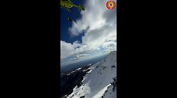 Escursionista scivola sul Terminillo, recuperato con l'elicottero: le immagini