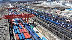 Traffico dei treni merci Cina-Europa in forte crescita nel primo trimestre