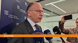 Letta "Momento giusto per grande riforma europea o restiamo colonia USA e Cina"