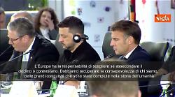 Meloni a vertice Cpe Tirana: "Recuperare consapevolezza Europa per contrastare declino"