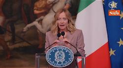 Meloni: "L'incontro con Merz smentisce il disinteresse tedesco per l'Italia"