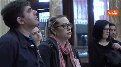 "Montecitorio a porte aperte" per la Notte dei musei, tanti i visitatori alla Camera dei Deputati