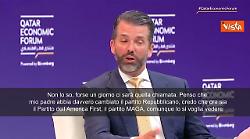 Trump Jr: &ldquo;Mi candider&ograve; dopo mio padre? Forse. Non si sa mai&rdquo;