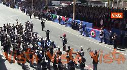 Festa della Repubblica, Arisa canta l'inno di Mameli davanti al Presidente Mattarella