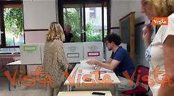 Meloni al seggio per il Referendum 2025