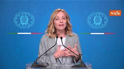 Meloni a Confcommercio: Governo vicino a chi crea ricchezza e occupazione