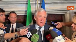 Usa-Iran, Tajani: L'Italia è per la ripresa del dialogo