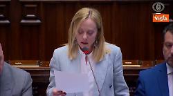 Meloni: "Continueremo a lavorare senza paura nell'interesse dell'Italia"