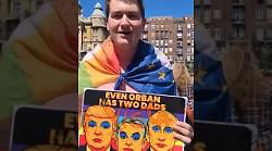 Matteo Hallissey (Presidente +Europa) al Pride a Budapest: Qui per la libertà di amare chi vogliamo