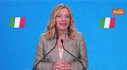 Meloni: "Lavoriamo per fare dell'Italia lo snodo strategico dell'energia tra Africa ed Europa"