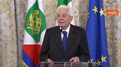 Mattarella: "Sovraffollamento carceri grave e insostenibile"
