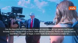 Trump: "One Big Beautiful Bill lancerà gli Stati Uniti come un razzo"