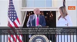 4 Luglio, Trump: "Siamo nell'età dell'oro americana"
