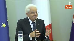 Mattarella: "Forte collaborazione tra Italia e Croazia grazie anche a minoranze che fanno da ponte"
