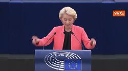 Von der Leyen su mozione sfiducia: "Nessuno dimenticherà bare Bergamo ai tempi del Covid"