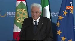 Ricostruzione Ucraina, Mattarella: Ue è per un mondo libero e contro ogni sopraffazione