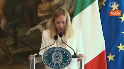 Meloni: Urgente il cessate il fuoco a Gaza, sostengo i mediatori