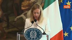 Dazi, Meloni: "Necessario raggiungere accordo vantaggioso per Ue e Usa entro il primo agosto"