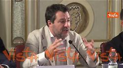 Guerra in Palestina, Salvini: Non è possibile due popoli ostaggio di un'organizzazione terroristica