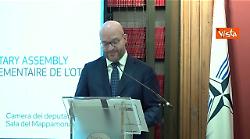 Fontana: La Nato è un pilastro fondamentale della sicurezza, della democrazia e della libertà