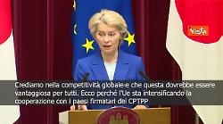 Von der Leyen a Tokyo: Cooperare per riformare insieme Organizzazione mondiale commercio