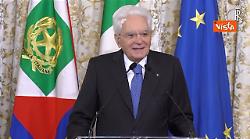Mattarella alla nazionale di calcio femminile: "Avete reso onore alla maglia del nostro Paese"