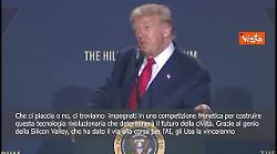 Trump: Gli Usa vinceranno la corsa per l'Intelligenza artificiale