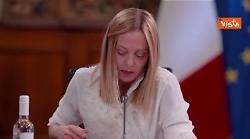 Ponte sullo Stretto, Meloni: "Dimostrerà forza di volontà e compentenza tecnica dell'Italia"