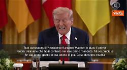 Trump a Macron: Mi sei piaciuto fin dal primo giorno e ora anche di più. Cosa davvero insolita