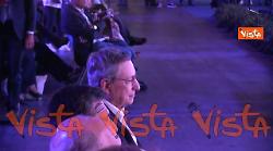 Standing ovation per Mario Draghi al Meeting di Rimini
