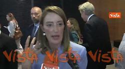 Metsola: "Cosa buona parlare più approfonditamente dell'Europa"