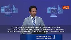 El Anouni (Commissione Ue): "Inaccettabile l'uccisione di giornalisti a Gaza"