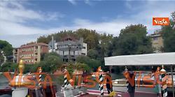 Venezia 82, Fotinì Peluso arriva al Lido per la Mostra del Cinema