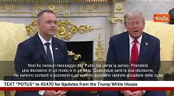 Trump: Non ho messaggi per Putin, sa ciò che penso. Se non sarò soddisfatto vedrete che succede
