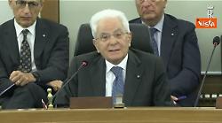 Mattarella: Csm garantisca trasparenza e neutralità