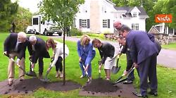 G7 Parlamento in Canada, Metsola, Fontana e gli altri Presidenti piantano un albero a Ottawa