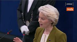 Von der Leyen: Quello che sta succedendo a Gaza è inammissibile, l'Europa deve essere guida