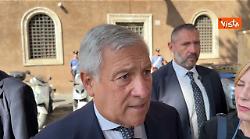 Tajani: "C'&egrave; linguaggio violento, Conte e Schlein abbassino toni"